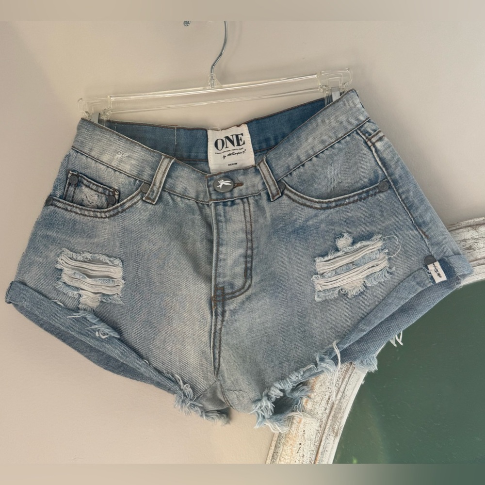 ONE Teaspoon Denim Shorts - The Bandits